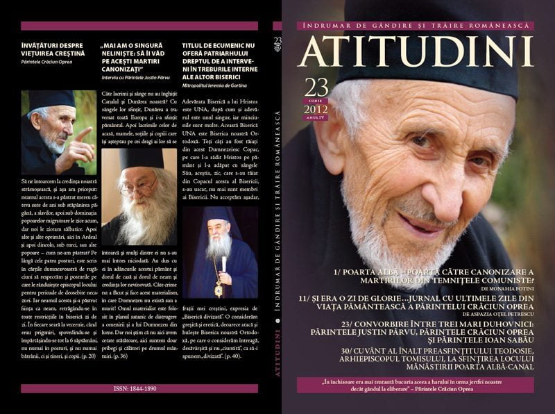 A apărut revista ATITUDINI, nr. 23