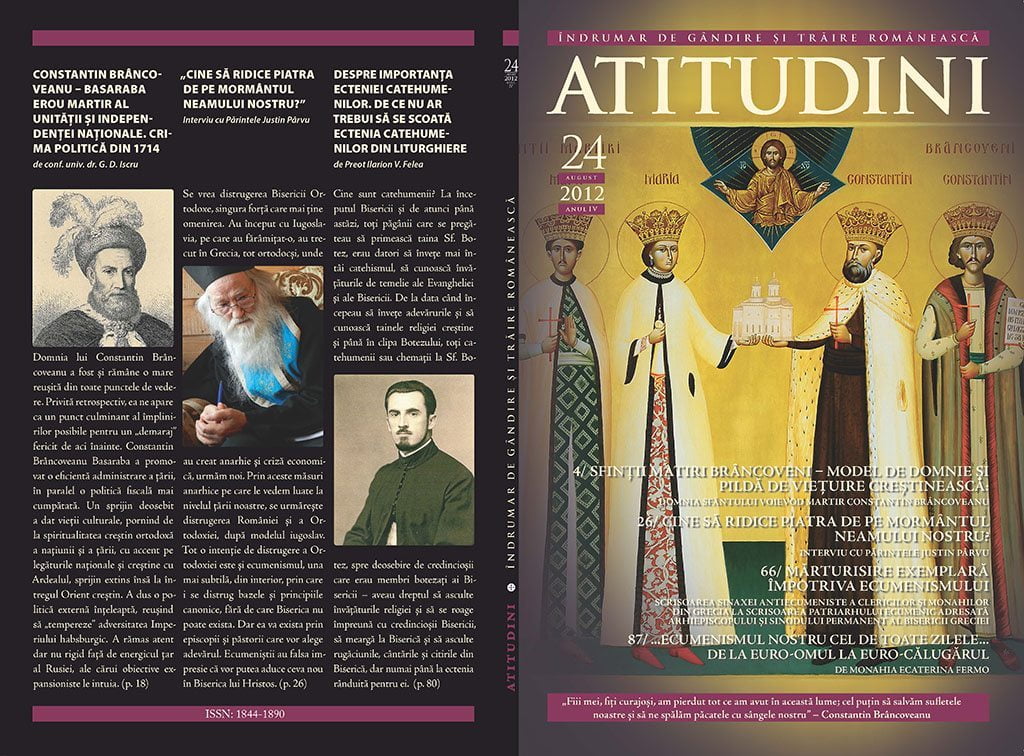 A apărut revista ATITUDINI, nr. 24